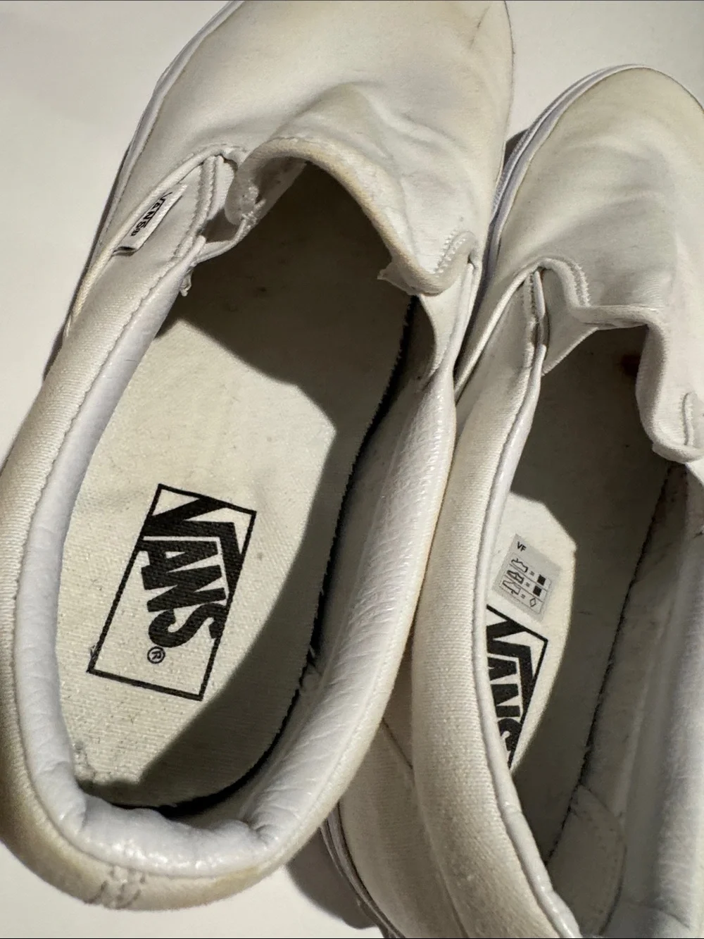 Vans Slip-On Sneakers Off-White 10,5
